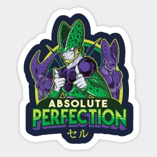 Absolute Perfection - Dragonball Z Sticker